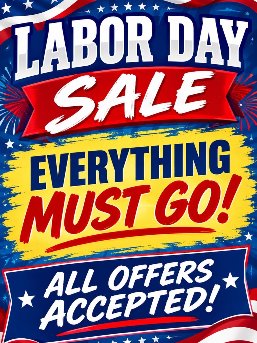 Labor Day Sale